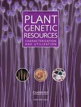  Plant Genetic Resources | Zeitschrift |  Sack Fachmedien