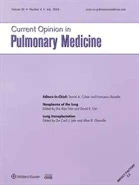  Current Opinion in Pulmonary Medicine | Zeitschrift |  Sack Fachmedien