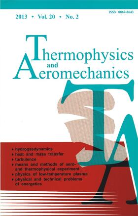  Thermophysics and Aeromechanics | Zeitschrift |  Sack Fachmedien