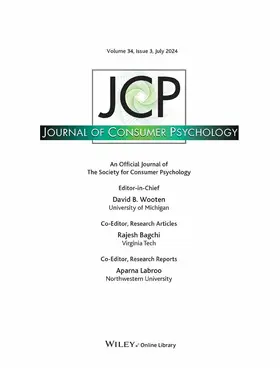  Journal of Consumer Psychology | Zeitschrift |  Sack Fachmedien