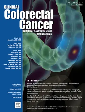 Editor-in-Chief: Edward Chu, MD |  Clinical Colorectal Cancer | Zeitschrift |  Sack Fachmedien