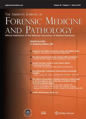  American Journal of Forensic Medicine & Pathology | Zeitschrift |  Sack Fachmedien