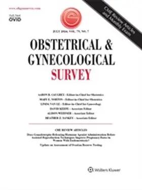  Obstetrical & Gynecological Survey | Zeitschrift |  Sack Fachmedien