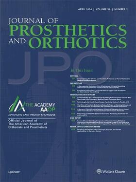 Journal of Prosthetics & Orthotics | Lippincott | Zeitschrift | sack.de