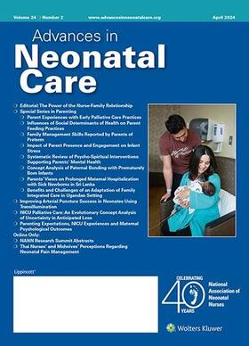  Advances in Neonatal Care | Zeitschrift |  Sack Fachmedien