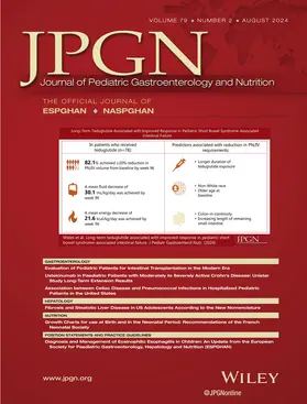  Journal of Pediatric Gastroenterology and Nutrition | Zeitschrift |  Sack Fachmedien