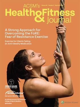  ACSM's Health & Fitness Journal | Zeitschrift |  Sack Fachmedien