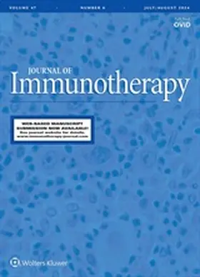  Journal of Immunotherapy | Zeitschrift |  Sack Fachmedien