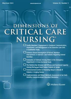 Dimensions of Critical Care Nursing | Lippincott | Zeitschrift | sack.de