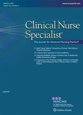  Clinical Nurse Specialist | Zeitschrift |  Sack Fachmedien