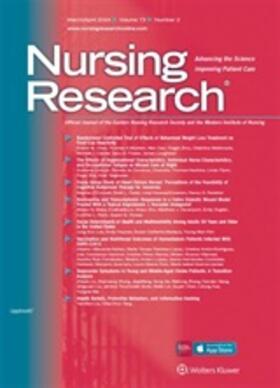 Nursing Research | Lippincott | Zeitschrift | sack.de