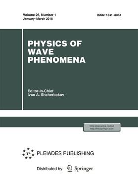  Physics of Wave Phenomena | Zeitschrift |  Sack Fachmedien