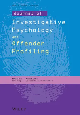  Journal of Investigative Psychology and Offender Profiling | Zeitschrift |  Sack Fachmedien