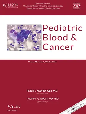  Pediatric Blood & Cancer | Zeitschrift |  Sack Fachmedien