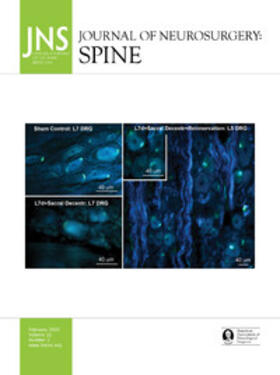  Journal of Neurosurgery: Spine | Zeitschrift |  Sack Fachmedien