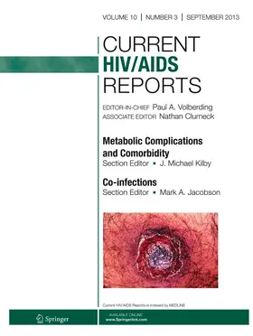  Current HIV/AIDS Reports | Zeitschrift |  Sack Fachmedien