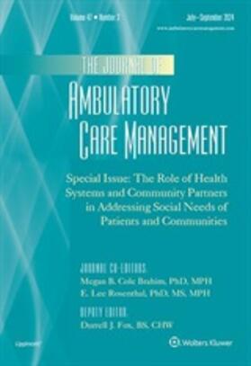  Journal of Ambulatory Care Management | Zeitschrift |  Sack Fachmedien