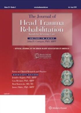 Journal of Head Trauma Rehabilitation | Lippincott | Zeitschrift | sack.de