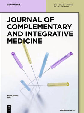 Editor-in-Chief: Lui, Edmund / Hrsg. v. Ko, Robert / Leung, Kelvin Sze-Yin / Saunders, Paul / Suntres, PH. D., Zacharias |  Journal of Complementary and Integrative Medicine | Zeitschrift |  Sack Fachmedien