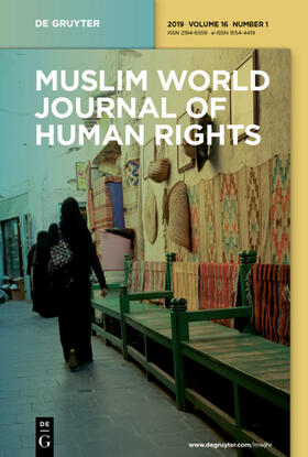 Muslim World Journal of Human Rights | De Gruyter | Zeitschrift | sack.de