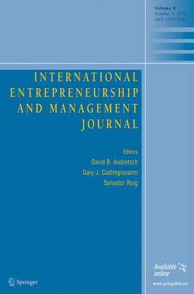  International Entrepreneurship and Management Journal | Zeitschrift |  Sack Fachmedien