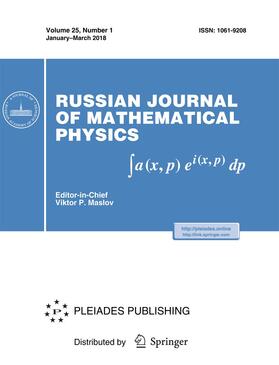 Editor-in-Chief: Victor P. Maslov |  Russian Journal of Mathematical Physics | Zeitschrift |  Sack Fachmedien