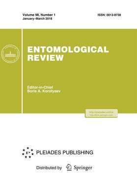 Editor-in-Chief: Boris A. Korotyaev |  Entomological Review | Zeitschrift |  Sack Fachmedien