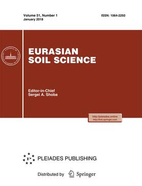Editor-in-Chief: Sergey A. Shoba |  Eurasian Soil Science | Zeitschrift |  Sack Fachmedien