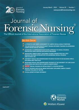  Journal of Forensic Nursing | Zeitschrift |  Sack Fachmedien