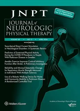  Journal of Neurologic Physical Therapy | Zeitschrift |  Sack Fachmedien