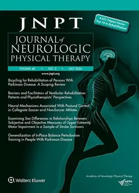  Journal of Neurologic Physical Therapy | Zeitschrift |  Sack Fachmedien