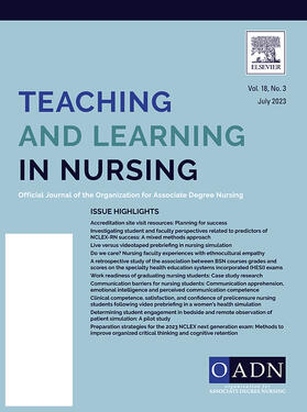  Teaching and Learning in Nursing | Zeitschrift |  Sack Fachmedien