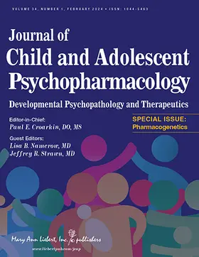 Journal of Child and Adolescent Psychopharmacology | Mary Ann Liebert, Inc., publishers | Zeitschrift | sack.de