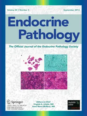 Editor-in-Chief: Lori Erickson |  Endocrine Pathology | Zeitschrift |  Sack Fachmedien