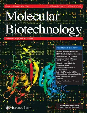  Molecular Biotechnology | Zeitschrift |  Sack Fachmedien