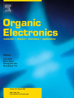  Organic Electronics | Zeitschrift |  Sack Fachmedien