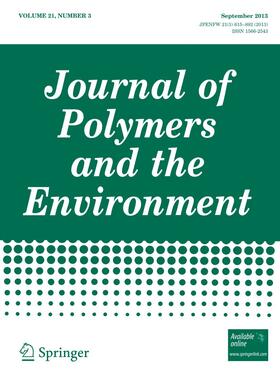 Editor-in-Chief: Kerry Kirwan |  Journal of Polymers and the Environment | Zeitschrift |  Sack Fachmedien