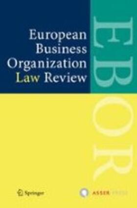 Editor-in-Chief: Rainer Kulms |  European Business Organization Law Review | Zeitschrift |  Sack Fachmedien