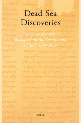 Dead Sea Discoveries | Brill | Zeitschrift | sack.de