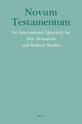  Novum Testamentum | Zeitschrift |  Sack Fachmedien