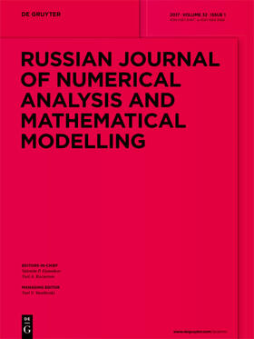 Russian Journal of Numerical Analysis and Mathematical Modelling | De Gruyter | Zeitschrift | sack.de