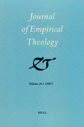  Journal of Empirical Theology | Zeitschrift |  Sack Fachmedien