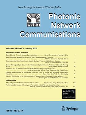 Editor-in-Chief: Byrav Ramamurthy |  Photonic Network Communications | Zeitschrift |  Sack Fachmedien