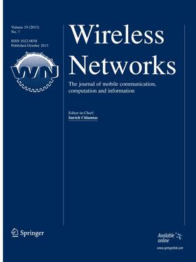 Editor-in-Chief: Imrich Chlamtac |  Wireless Networks | Zeitschrift |  Sack Fachmedien