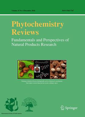 Editor-in-Chief: R. Verpoorte / M. Petersen / R. Jetter |  Phytochemistry Reviews | Zeitschrift |  Sack Fachmedien