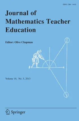 Editor-in-Chief: Despina Potari |  Journal of Mathematics Teacher Education | Zeitschrift |  Sack Fachmedien