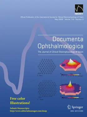 Editor-in-Chief: Pierre Lachapelle |  Documenta Ophthalmologica | Zeitschrift |  Sack Fachmedien