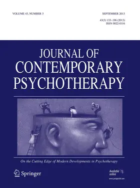 Editor: James C. Overholser |  Journal of Contemporary Psychotherapy | Zeitschrift |  Sack Fachmedien