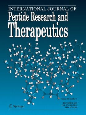 International Journal of Peptide Research and Therapeutics | Zeitschrift |  Sack Fachmedien