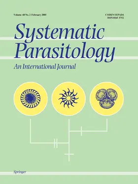 Editor-in-Chief: Aneta Kostadinova |  Systematic Parasitology | Zeitschrift |  Sack Fachmedien